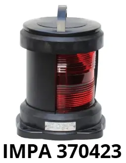 Prueba de Luz de navegación simple roja.webp