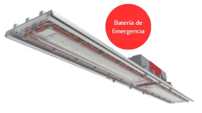 Proyector led + Luz de emergencia 80W Grinsafe ARROW GHLV Doble