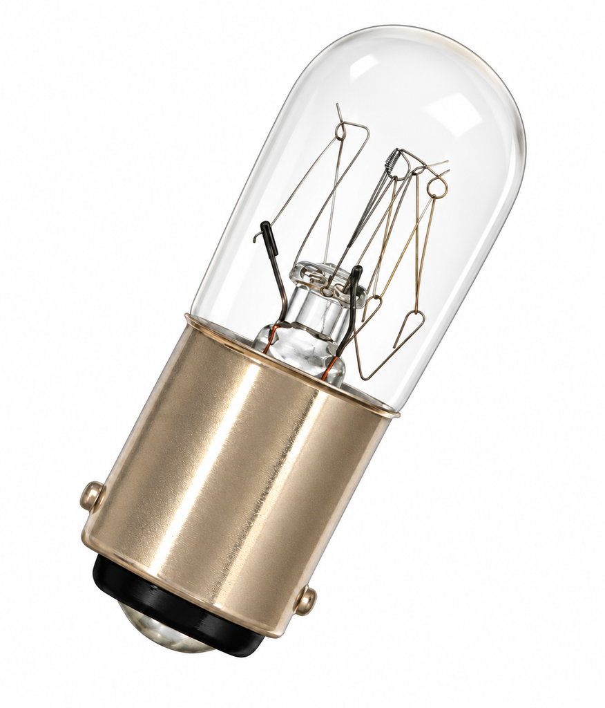 Ampolleta miniatura Ba15d 24-30V 7-10W
