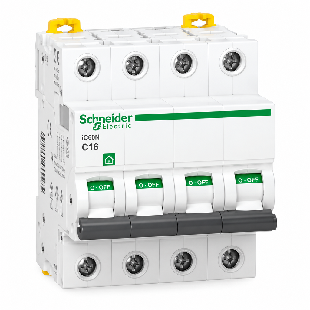 Automático 4x10A 10kA Curva C Schneider Electric A9F77410