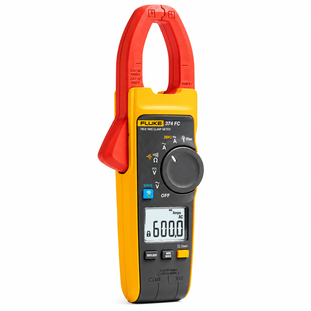 Fluke pinza amperimétrica 600A CA/CC FC 