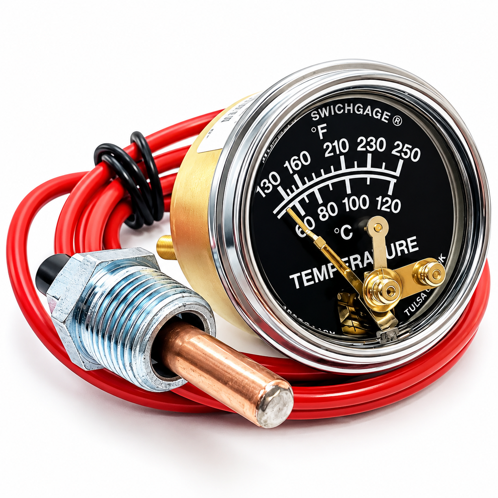 Medidor de temperatura Swichgage 20T-250-4-1/2