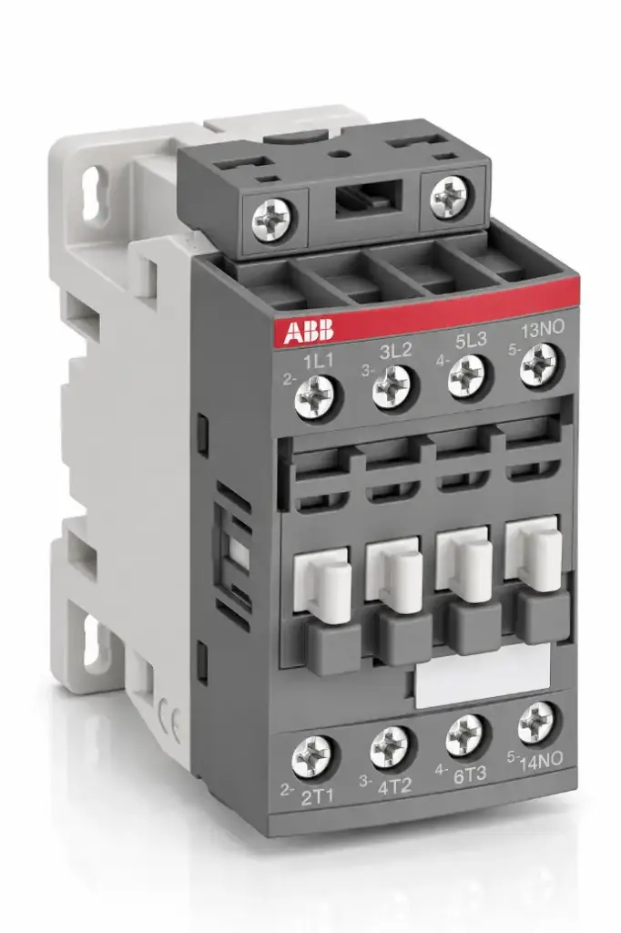 Contactor ABB Bobina 110V VAC 25A 3 polos, 3 NA  AF09-30-10-12