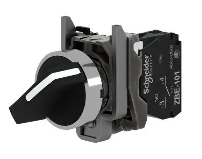 Selector 2 posiciones XB4BD21 Schneider