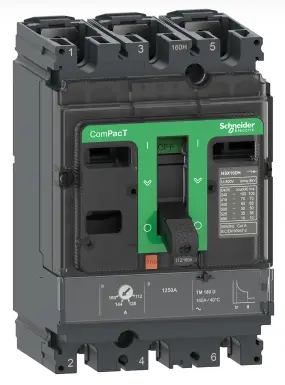 Automático caja moldeada 3x70–100A 50kA Schneider Electric NSX100N C10N3TM100