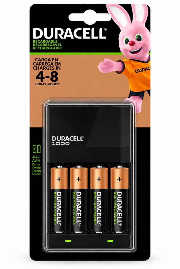 Cargador de pilas duracell CE27
