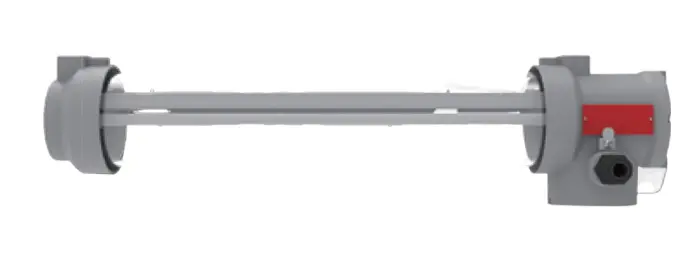 Tubo led de advertencia 30W Grinsafe BARREL GELT