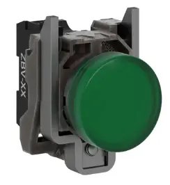 Luz piloto con LED integrado verde XB4BVB3