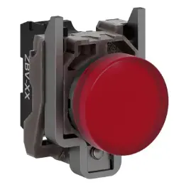 Luz piloto con LED integrado rojo 24V XB4BVB4