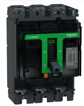 Interruptor Automático ComPacT NSX250F 3P 250A, Schneider C25F3