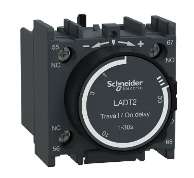 [1600000043] Temporizador Schneider E. LADT2 TeSys D 0.1 a 30 Seg