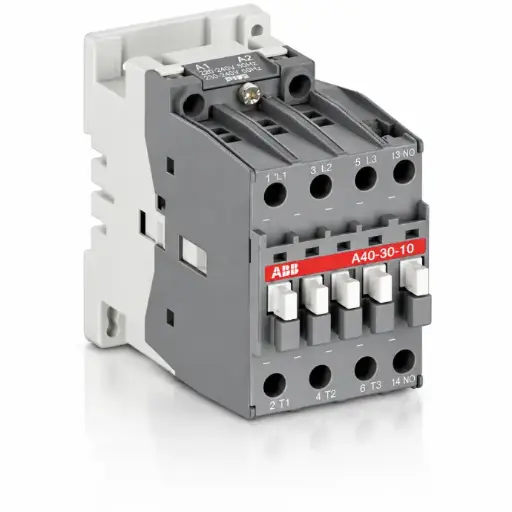 [1600000068] Contactor ABB Línea A A40 de 3 polos, 3 NA, 60 A 230 V 18,5 kW