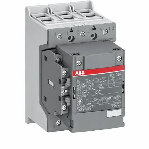 [1600000284] Contactor  ABB AF116-30-11-13 116A AC3 100-250v