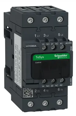 [1600000763] Contactor TeSys D 3P 440V 80A - Bobina 220 Vac LC1D80M7