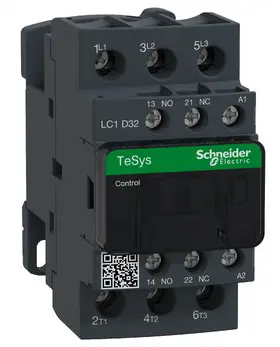 [1600000786] Contactor TeSys 3P  Bobina 380 VAC , Trabajo 380V AC 32A - LC1D32Q7 NANC