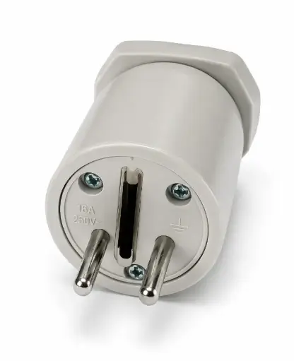 [1600000825] Enchufe Volante, no estanco 3pin Angulo tipo UB Resina  (IMPA 792901)
