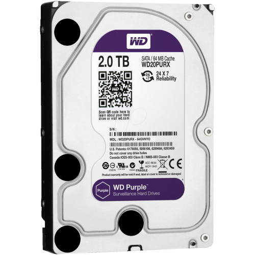 [1610000039] Disco duro 2TB Morado WD20PURX