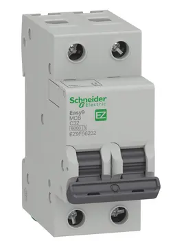 [205000054] Automático 2x32A 6kA curva C Schneider Electric EZ9F56232