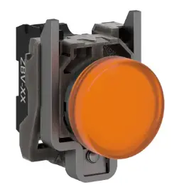 [200000083] Luz piloto con LED integrado naranja XB4BVB5