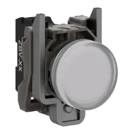 [200000084] Luz piloto con LED integrado blanco XB4BVM1