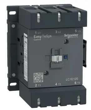 [205000113] Contactor EasyPact TVS 3 polos 220V AC3 120A 50 Hz Schneider LC1E120M5