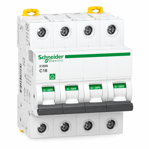 [205000216] Automático 4x10A 10kA Curva C Schneider Electric A9F77410